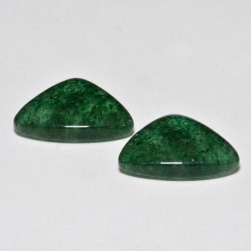 Achetez naturel 9,73ct vert aventurine gems, trillion, en provenance brésil chez gemselect. en stock, livraison internationale!
