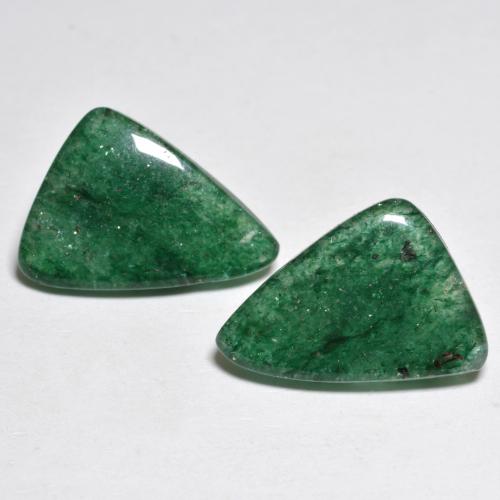 Achetez naturel 9,23ct vert aventurine gems, forme fantaisie, en provenance brésil chez gemselect. en stock, livraison internationale!