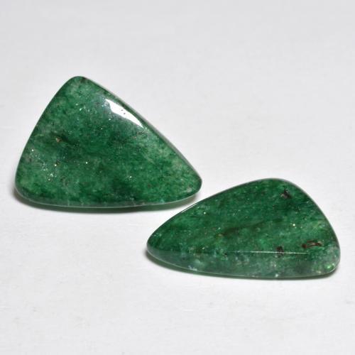 Achetez naturel 9,23ct vert aventurine gems, forme fantaisie, en provenance brésil chez gemselect. en stock, livraison internationale!