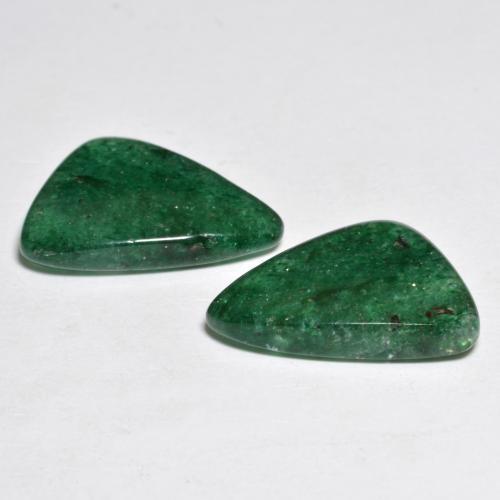 Achetez naturel 9,23ct vert aventurine gems, forme fantaisie, en provenance brésil chez gemselect. en stock, livraison internationale!