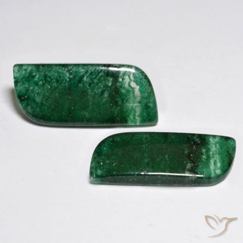 Shop natural 19.24ct Vert clair Aventurine gems, Fantaisie, from Brésil at GemSelect. In stock, global shipping!