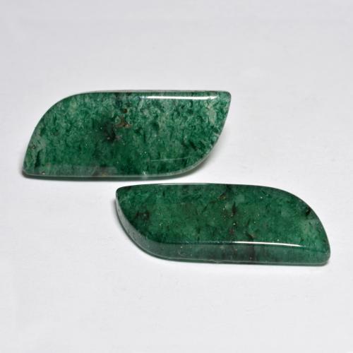 Achetez naturel 21,64ct vert aventurine gems, forme fantaisie, en provenance brésil chez gemselect. en stock, livraison internationale!