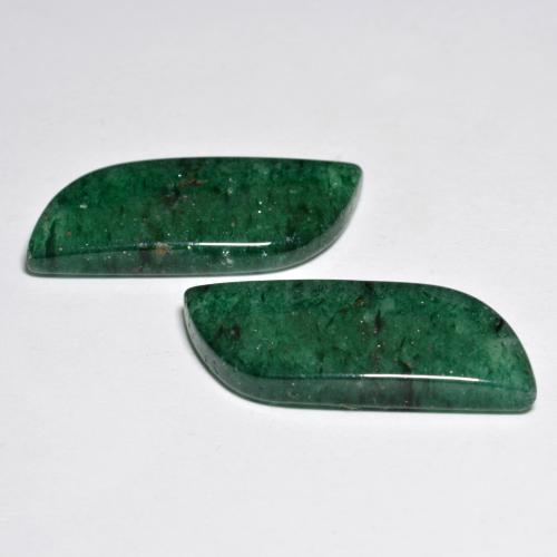 Achetez naturel 21,64ct vert aventurine gems, forme fantaisie, en provenance brésil chez gemselect. en stock, livraison internationale!
