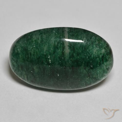 14.46ct Naturel Vert Aventurine, ovale, Translucide
