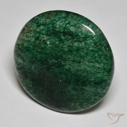 Aventurine Vert foncé naturelle Tour, 23.36 ct, Translucide
