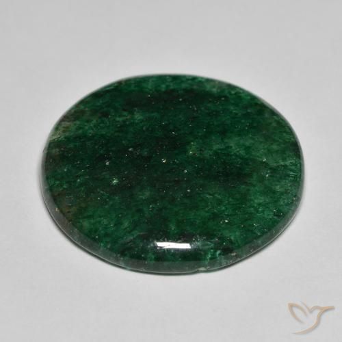 Aventurine Vert foncé naturelle Tour, 23.36 ct, Translucide