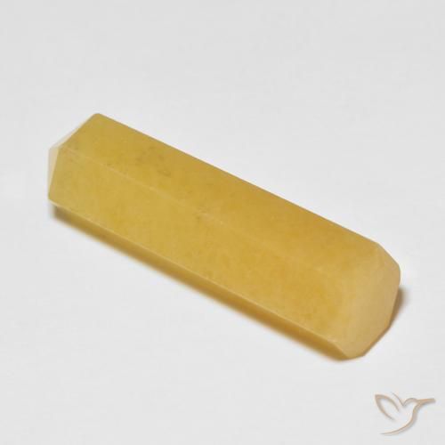 Aventurine Jaune miel léger naturelle Fantaisie, 20.60 ct, Opaque