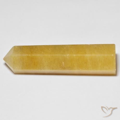 Aventurine Jaune foncé naturelle Fantaisie, 47.31 ct, Opaque
