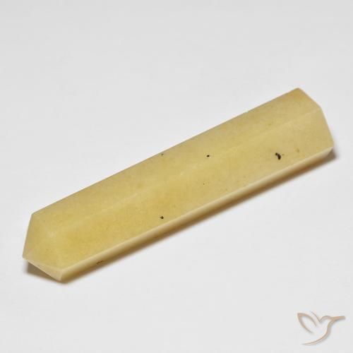 40.12ct Naturel Jaune clair Aventurine, Fantaisie, Opaque