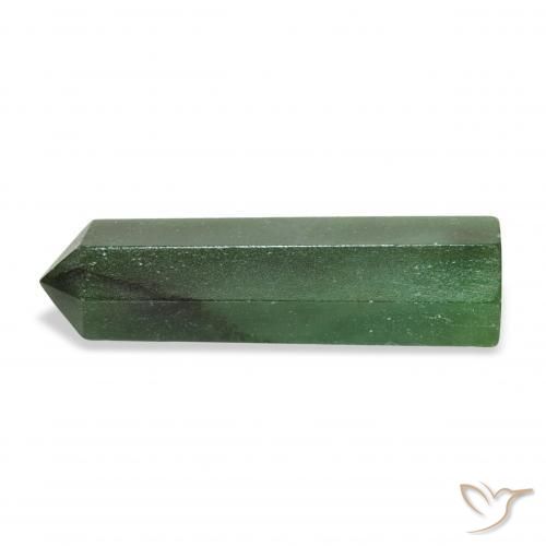 Aventurine Vert foncé naturelle Fantaisie, 24.94 ct, Opaque