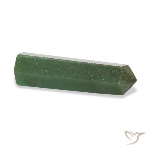Aventurine Vert foncé naturelle Fantaisie, 24.94 ct, Opaque