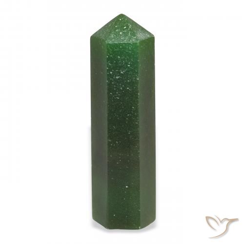 26.73ct Naturel Forêt verte Aventurine, Fantaisie, Opaque