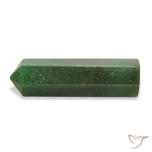 Aventurine Forêt verte naturelle Fantaisie, 26.73 ct, Opaque