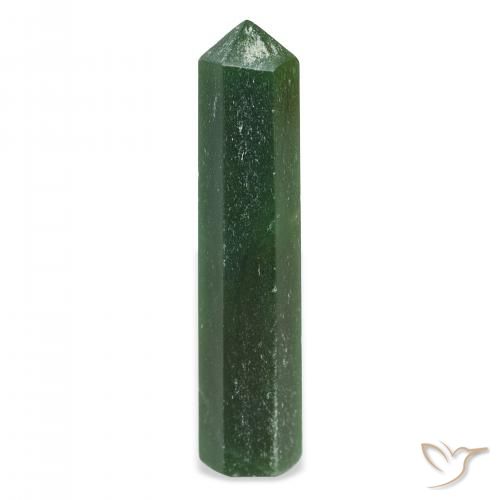 Aventurine Vert moyen naturelle Fantaisie, 27.79 ct, Opaque