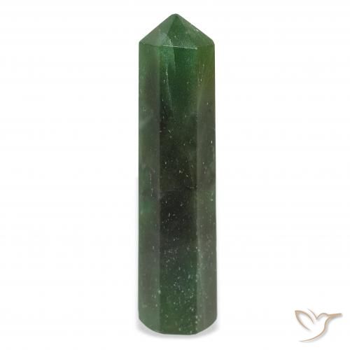 Aventurine Vert jade naturelle Fantaisie, 33.09 ct, Opaque