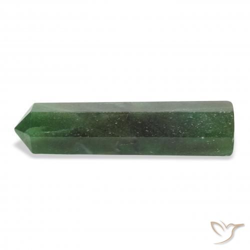 Aventurine Vert jade naturelle Fantaisie, 33.09 ct, Opaque