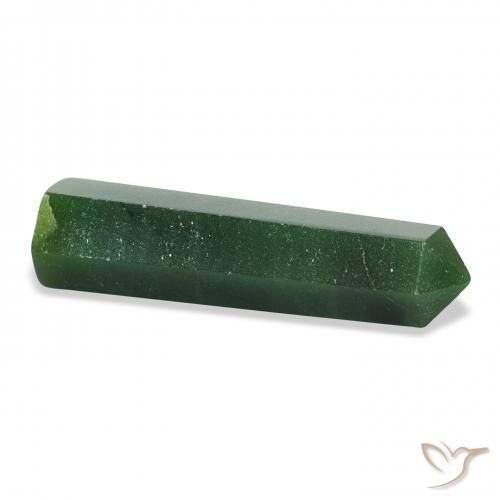Aventurine Vert jade naturelle Fantaisie, 33.74 ct, Opaque
