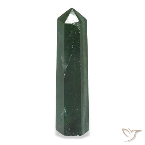 Aventurine Vert jade naturelle Fantaisie, 24.83 ct, Opaque
