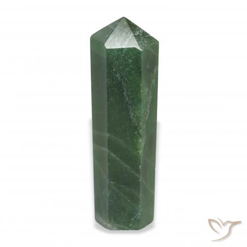 Aventurine Vert moyen naturelle Fantaisie, 35.16 ct, Opaque