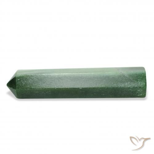 Aventurine Vert moyen naturelle Fantaisie, 34.77 ct, Opaque