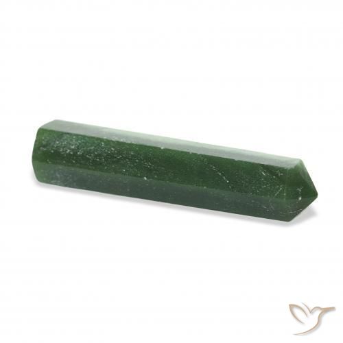 Aventurine Vert moyen naturelle Fantaisie, 34.77 ct, Opaque