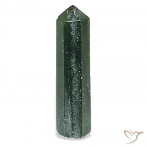 36.88ct Naturel Forêt verte Aventurine, Fantaisie, Opaque