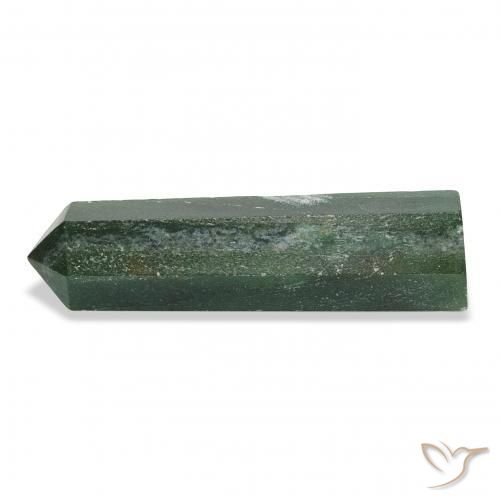 Aventurine Forêt verte naturelle Fantaisie, 36.88 ct, Opaque