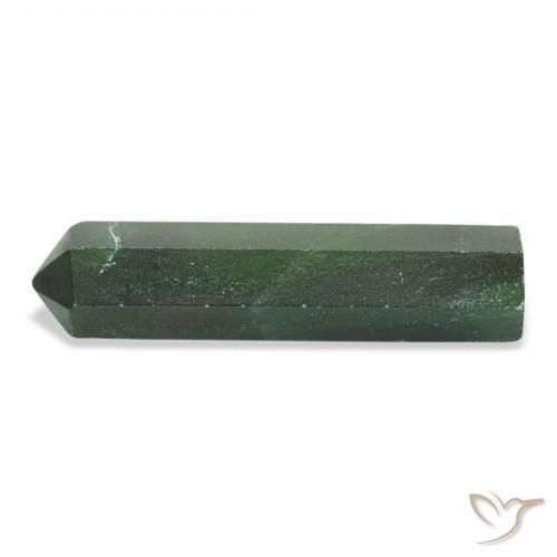 Aventurine Forêt verte naturelle Fantaisie, 33.71 ct, Opaque