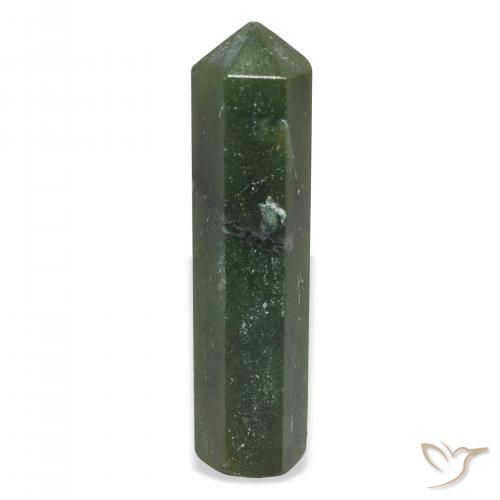 34.70ct Naturel Forêt verte Aventurine, Fantaisie, Opaque