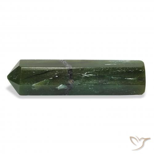 Aventurine Forêt verte naturelle Fantaisie, 34.70 ct, Opaque