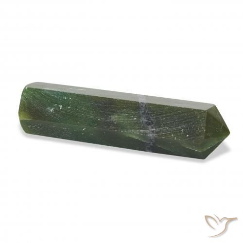 Aventurine Forêt verte naturelle Fantaisie, 34.70 ct, Opaque