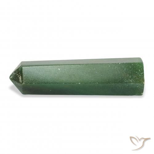 Aventurine Forêt verte naturelle Fantaisie, 25.91 ct, Opaque