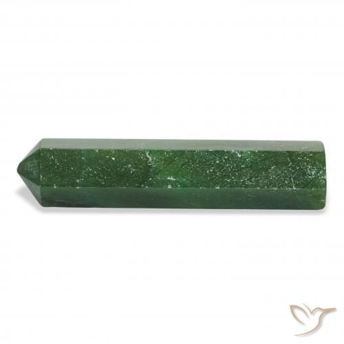 Aventurine Vert foncé naturelle Fantaisie, 28.79 ct, Opaque