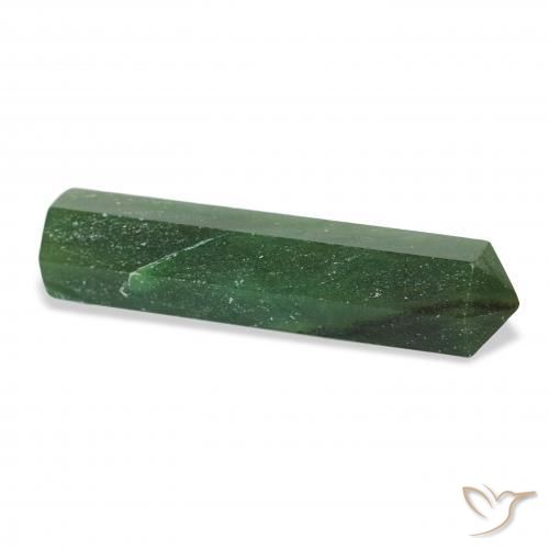 Aventurine Vert foncé naturelle Fantaisie, 28.79 ct, Opaque