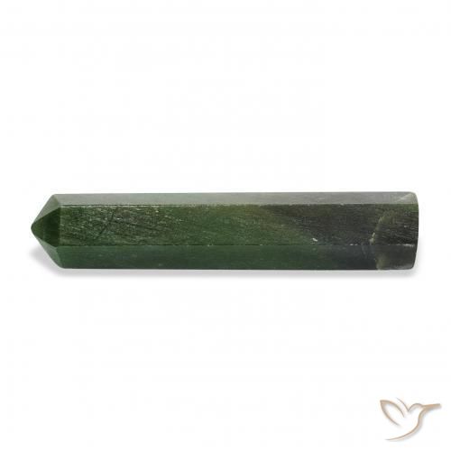 Aventurine Forêt verte naturelle Fantaisie, 21.65 ct, Opaque