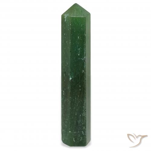 26.75ct Naturel Vert foncé Aventurine, Fantaisie, Opaque
