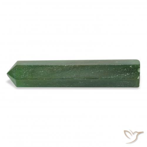 Aventurine Vert foncé naturelle Fantaisie, 26.75 ct, Opaque