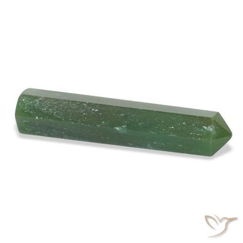 Aventurine Vert foncé naturelle Fantaisie, 26.75 ct, Opaque