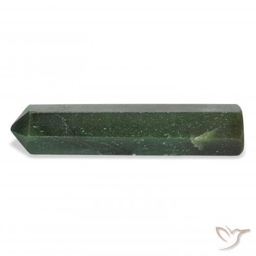 Aventurine Forêt verte naturelle Fantaisie, 31.95 ct, Opaque
