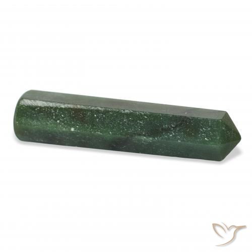 Aventurine Forêt verte naturelle Fantaisie, 31.95 ct, Opaque