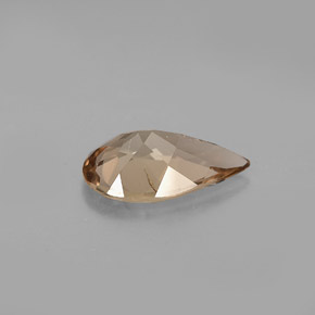 Axinite Brun doré naturelle En forme de poire, 2.04 ct, VS