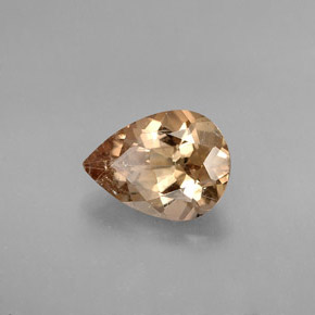 Axinite Brun doré naturelle En forme de poire, 1.74 ct, SI