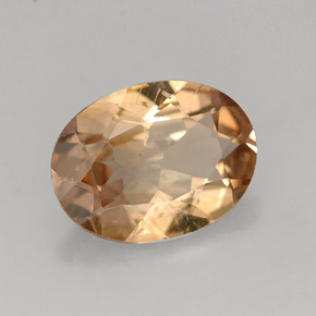 Axinite Brun doré naturelle Coupe ovale, 1.86 ct, VS