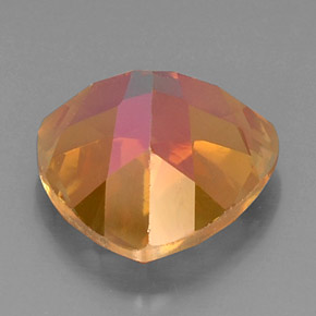 Topaze azotic multicolore naturelle trillion, 11,79 ct, VVS-VS