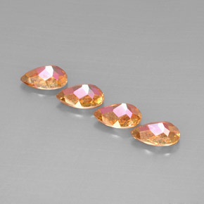 Achetez naturel ct multicolore topaze azotic gems, en forme de poire, en provenance brésil chez gemselect. en stock, livraison internationale!