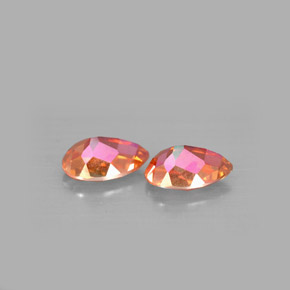 Achetez naturel ct multicolore topaze azotic gems, en forme de poire, en provenance brésil chez gemselect. en stock, livraison internationale!