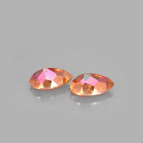 Achetez naturel ct multicolore topaze azotic gems, en forme de poire, en provenance brésil chez gemselect. en stock, livraison internationale!