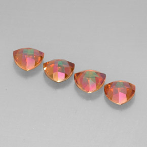 Achetez naturel ct multicolore topaze azotic gems, trillion, en provenance brésil chez gemselect. en stock, livraison internationale!
