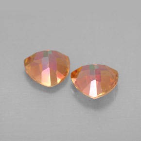 Achetez naturel ct multicolore topaze azotic gems, trillion, en provenance brésil chez gemselect. en stock, livraison internationale!