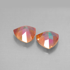 Achetez naturel ct multicolore topaze azotic gems, trillion, en provenance brésil chez gemselect. en stock, livraison internationale!